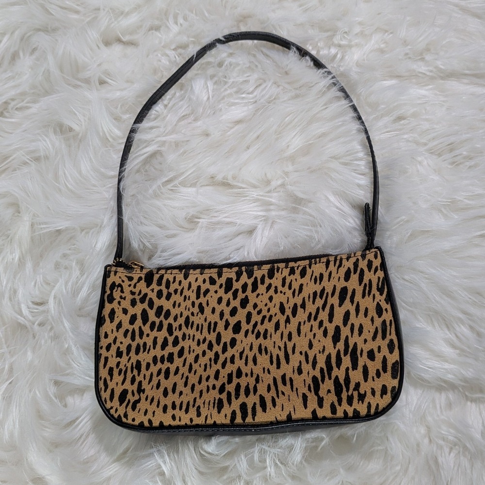 RARE ARCHIVE Brandy Melville 100% Genuine Calf Hair Baguette Bag – Made in Italy